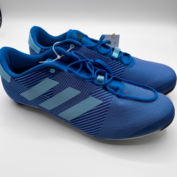 Adidas The Road Shoe M 11.5/W12.5 Blue Rush Cycling Road Shoes‎ GY6829 New - Picture 1 of 7